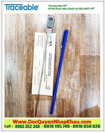 Traceable 4352, Nhiệt kế Que thăm nhiệt –50 đến 150°C Traceable 4352@Long-Stem Traceable® Thermometers |HẾT HÀNG
